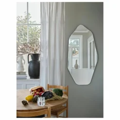 Outlet Broste Copenhagen Miroir Ruby | Noir