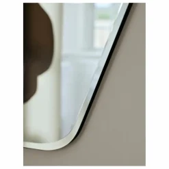Outlet Broste Copenhagen Miroir Ruby | Noir