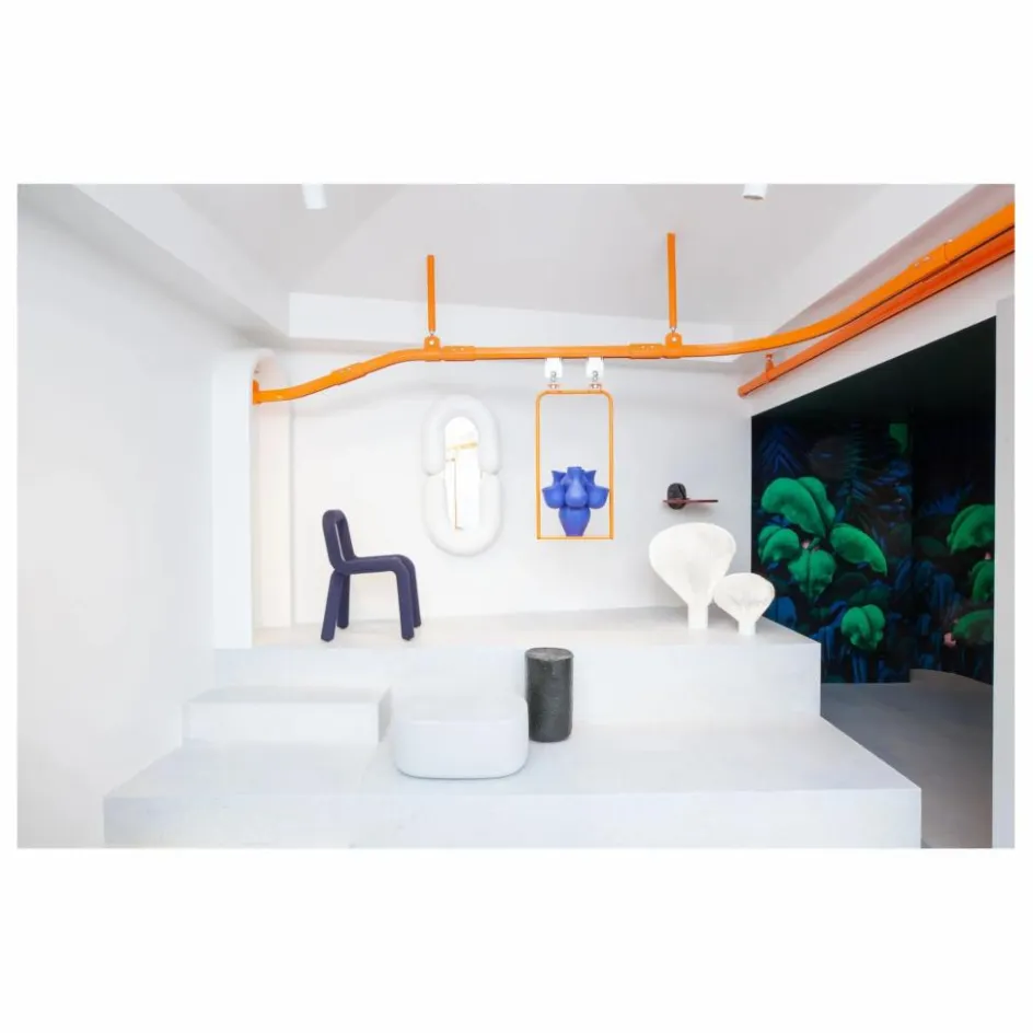 New Moustache Miroir Zodiac - Jean-Baptiste Fastrez | Blanc