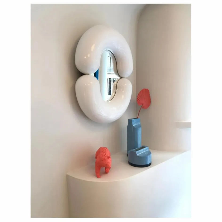 Moustache Miroir Zodiac - Jean-Baptiste Fastrez | Blanc