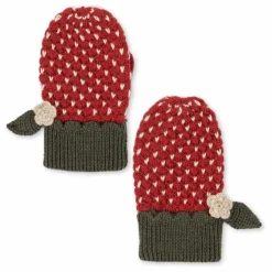 Clearance Mitaines Fraises Laine Mérinos | Enfant Accessoires De Mode|Accessoires