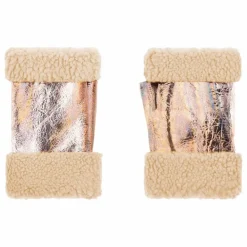 Mitaines Peau Lainée Mérinos Métallisées | Femme Gants, Moufles