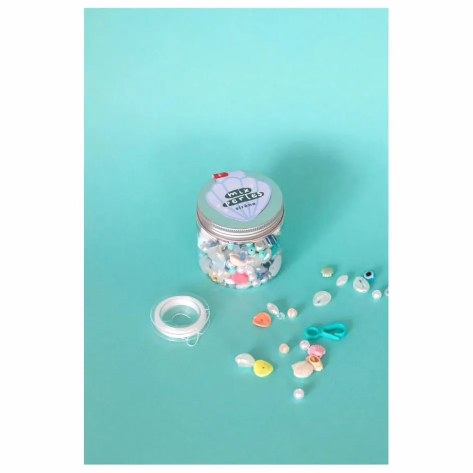 La Petite Épicerie Mix de perles - Sirène| Loisirs Créatifs