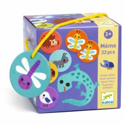 New Djeco Mémo Petites bêtes Multicolore