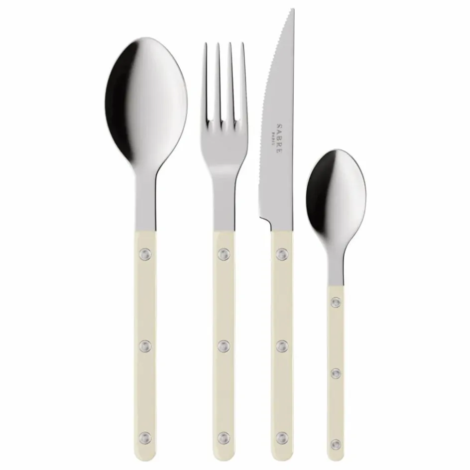 Sale Sabre Ménagère - Set de 24 couverts | Ivoire