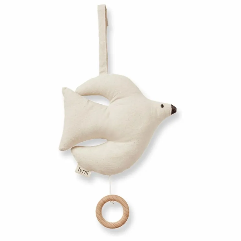 Outlet Ferm Living Kids Mobile musical Swif Bird | Blanc