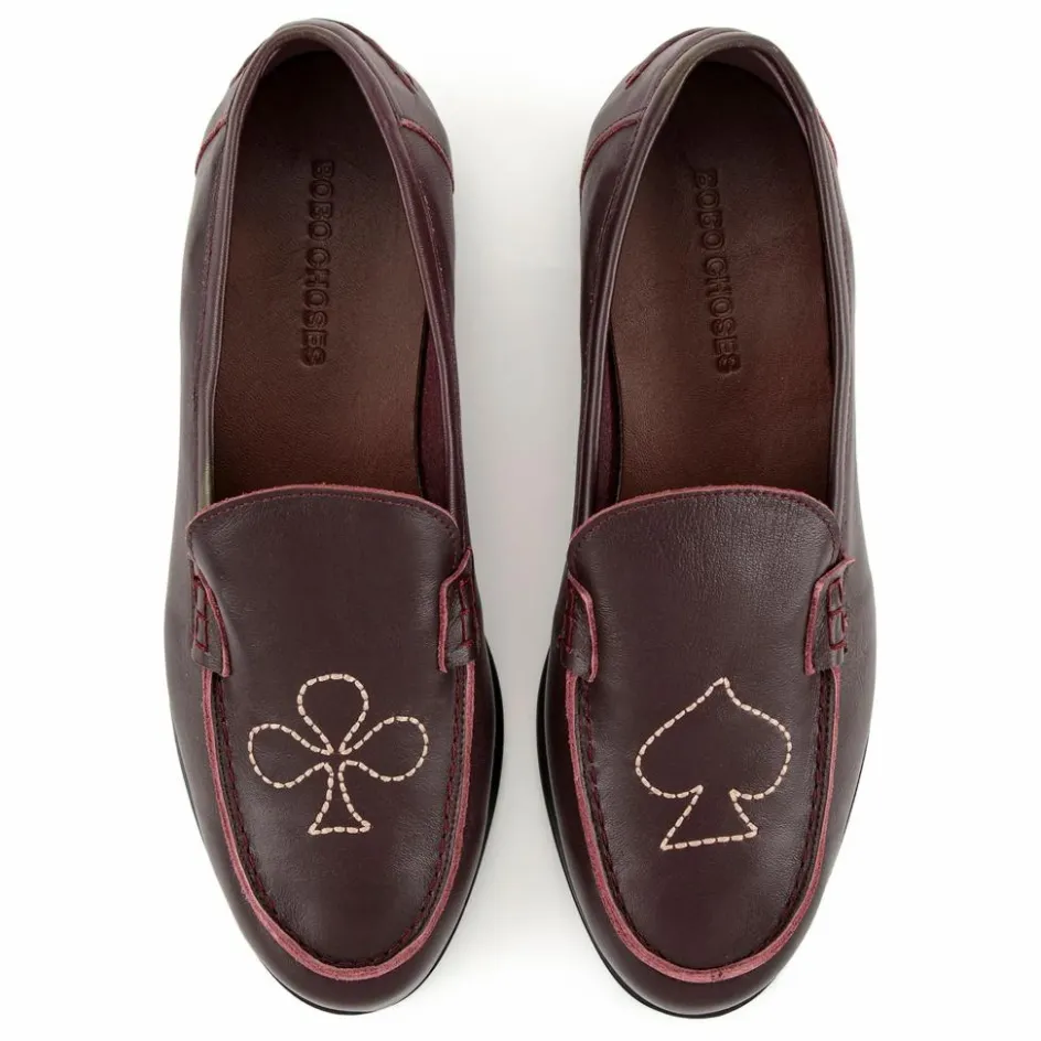 Best Mocassins Brodés Cuir - Collection Femme | Femme Derbies, Mocassins, Ballerines