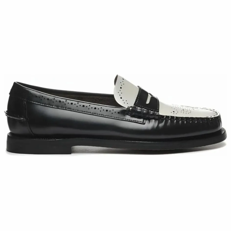 Clearance Sebago Mocassins Dan Perf | Noir