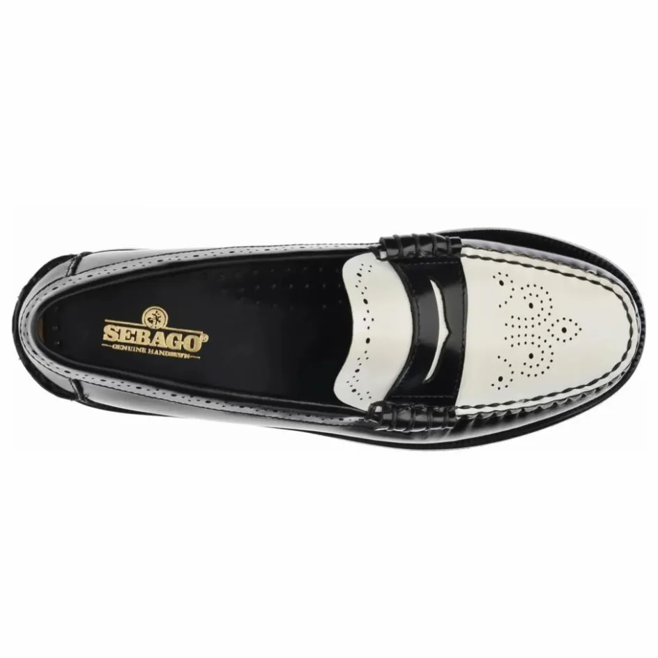 Clearance Sebago Mocassins Dan Perf | Noir
