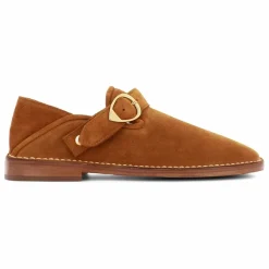 Socque Paris Mocassins Lucca Daim ||Femme Derbies, Mocassins, Ballerines