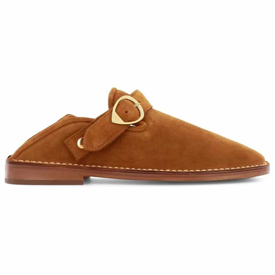 Socque Paris Mocassins Lucca Daim ||Femme Derbies, Mocassins, Ballerines
