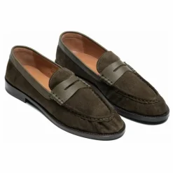 Lachoix Mocassins Penny Suède ||Femme Derbies, Mocassins, Ballerines