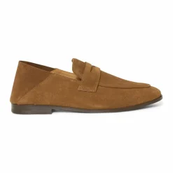 Sale Anthology Paris Mocassins Tanger Daim | Tabac