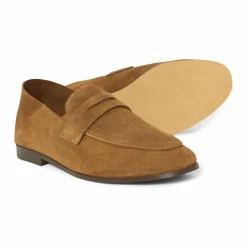 Sale Anthology Paris Mocassins Tanger Daim | Tabac