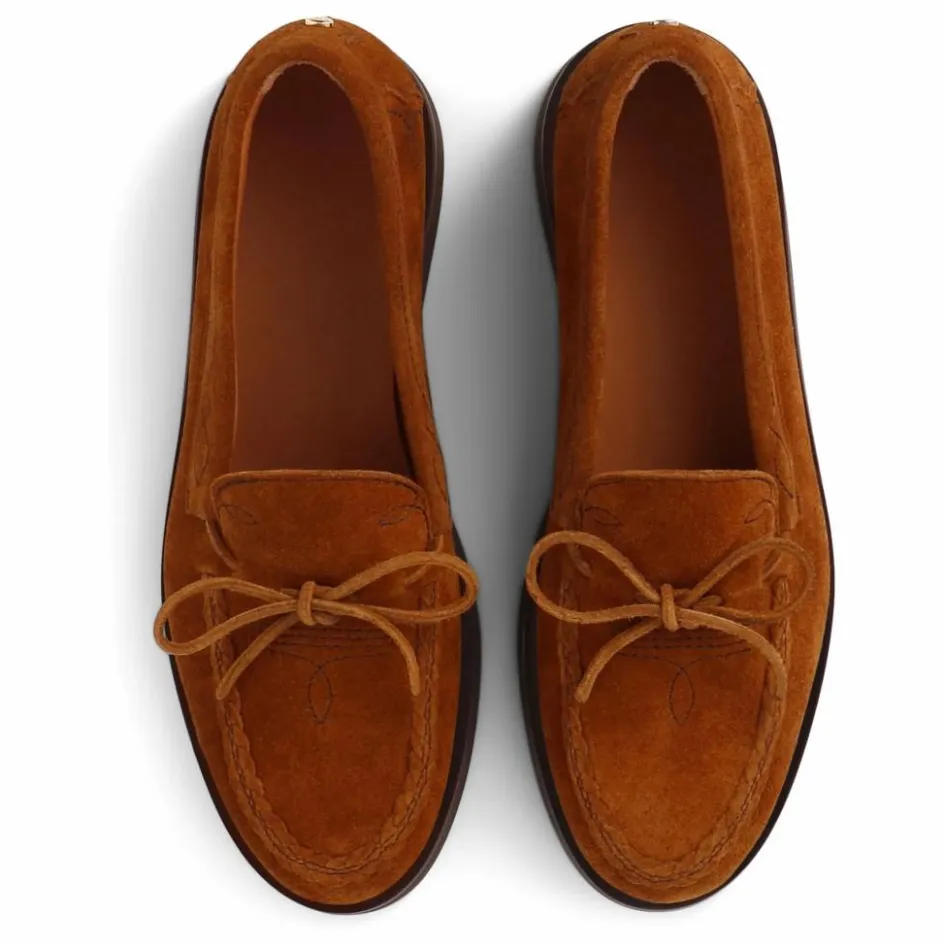 Femme Socque Paris Derbies, Mocassins, Ballerines*Mocassins Totem Daim |