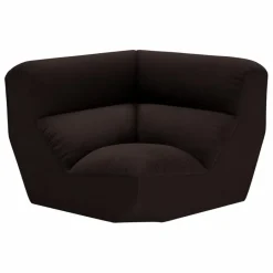 Outlet & Tradition Module d'angle canapé modulable Hi Lo AV55 | Marron foncé