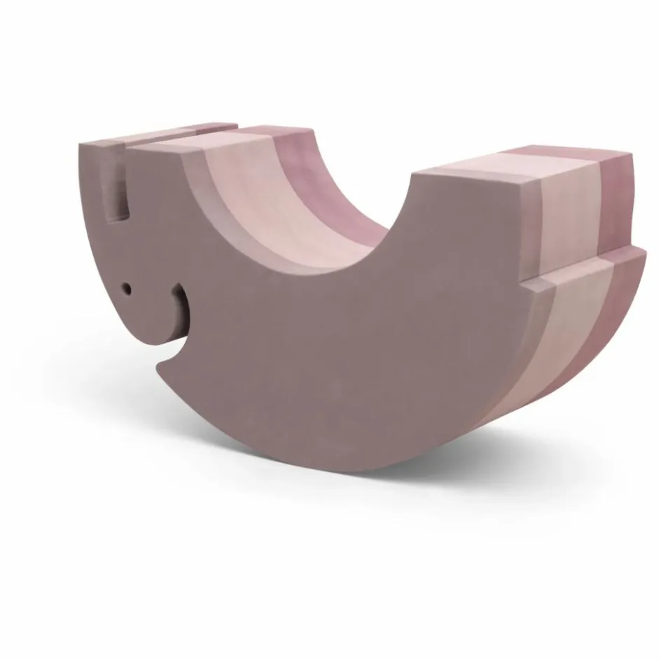Online BObles Module de motricité Eléphant en EVA | Rose