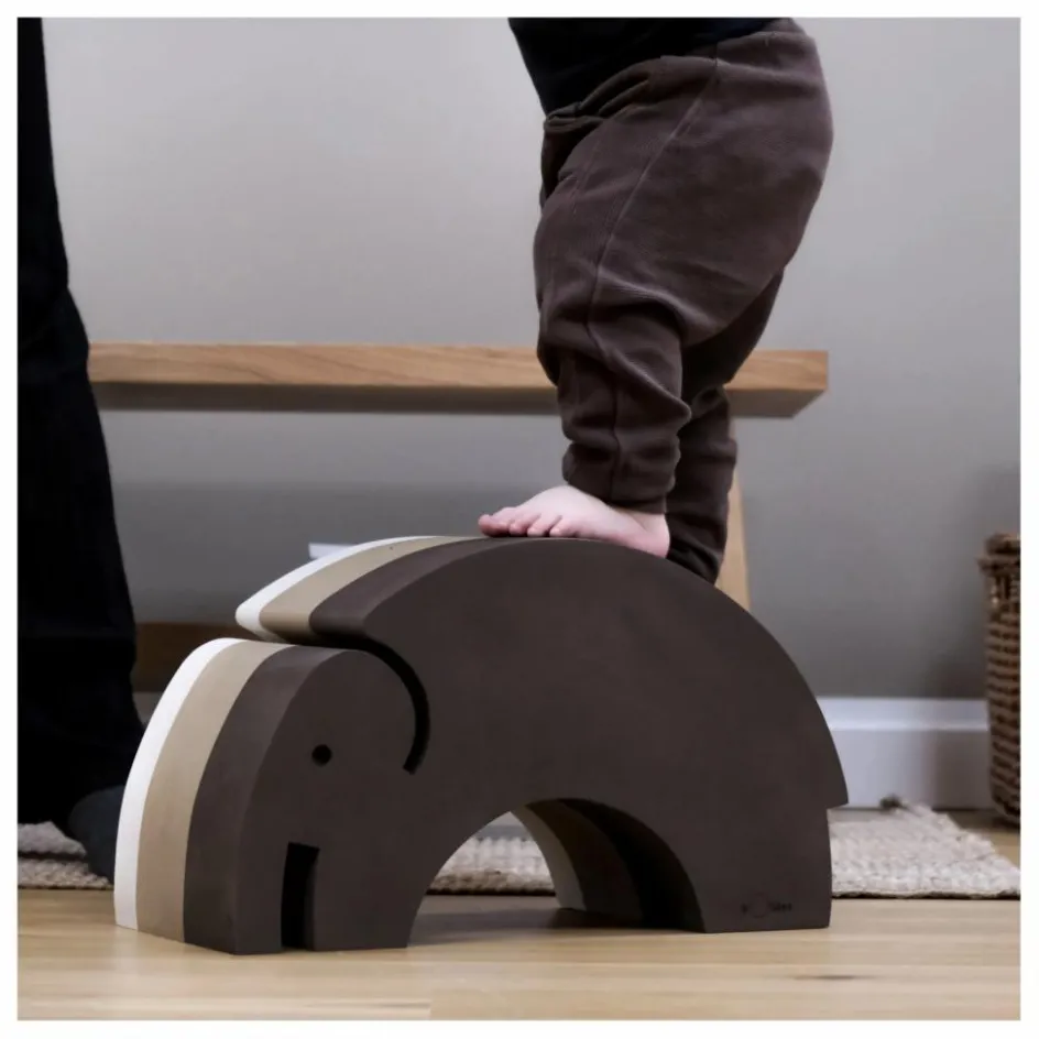 BObles Module de motricité Eléphant en EVA || Jouets D'Éveil