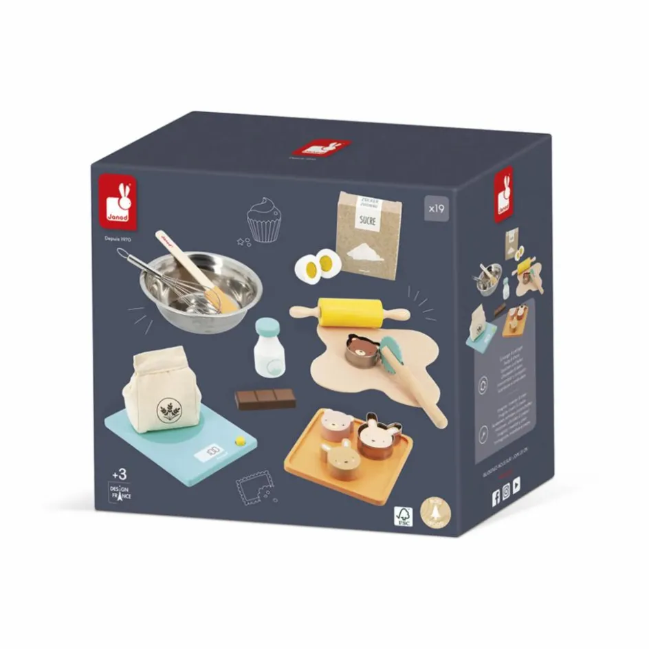 Online Janod Mon atelier Pâtisserie Multicolore