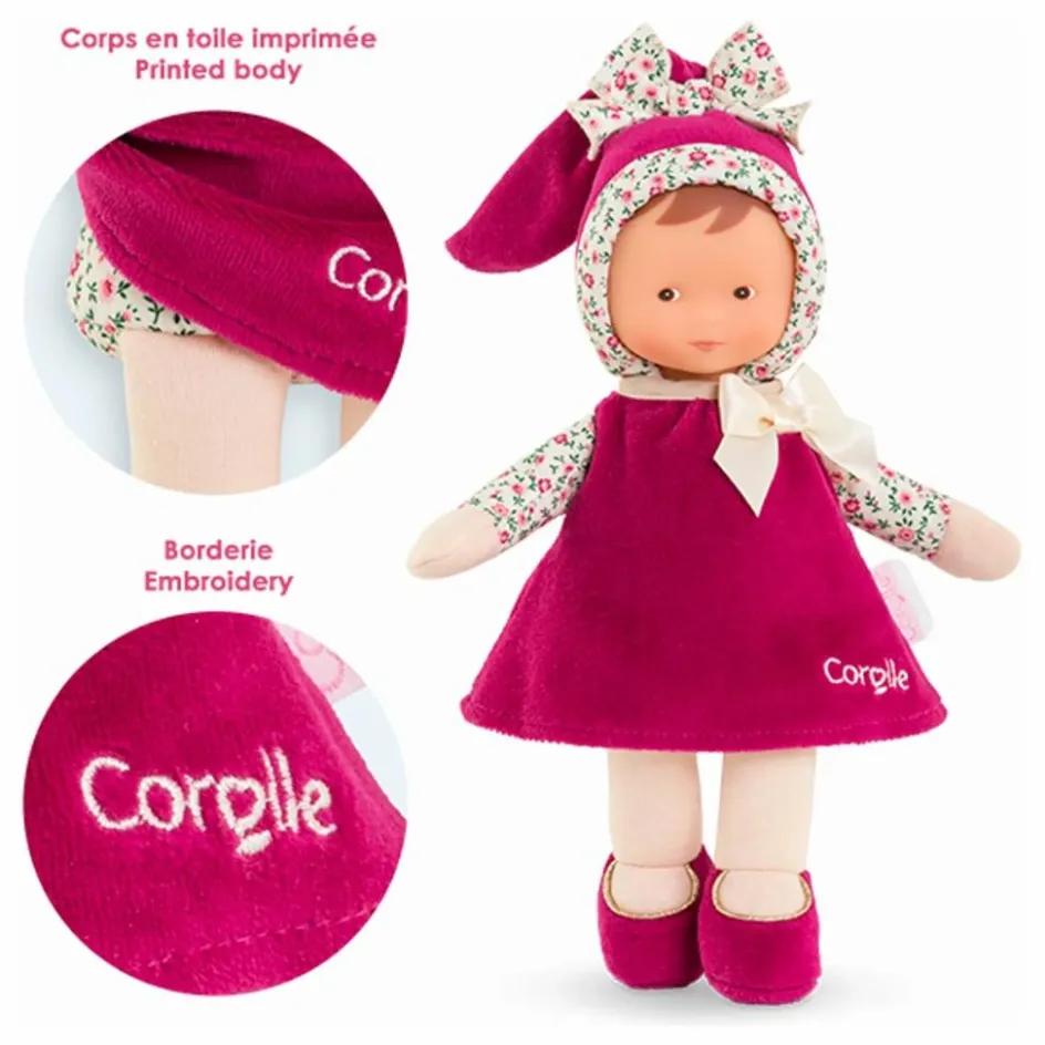 Outlet Corolle Mon doudou - Miss Rose Grenadine | Framboise