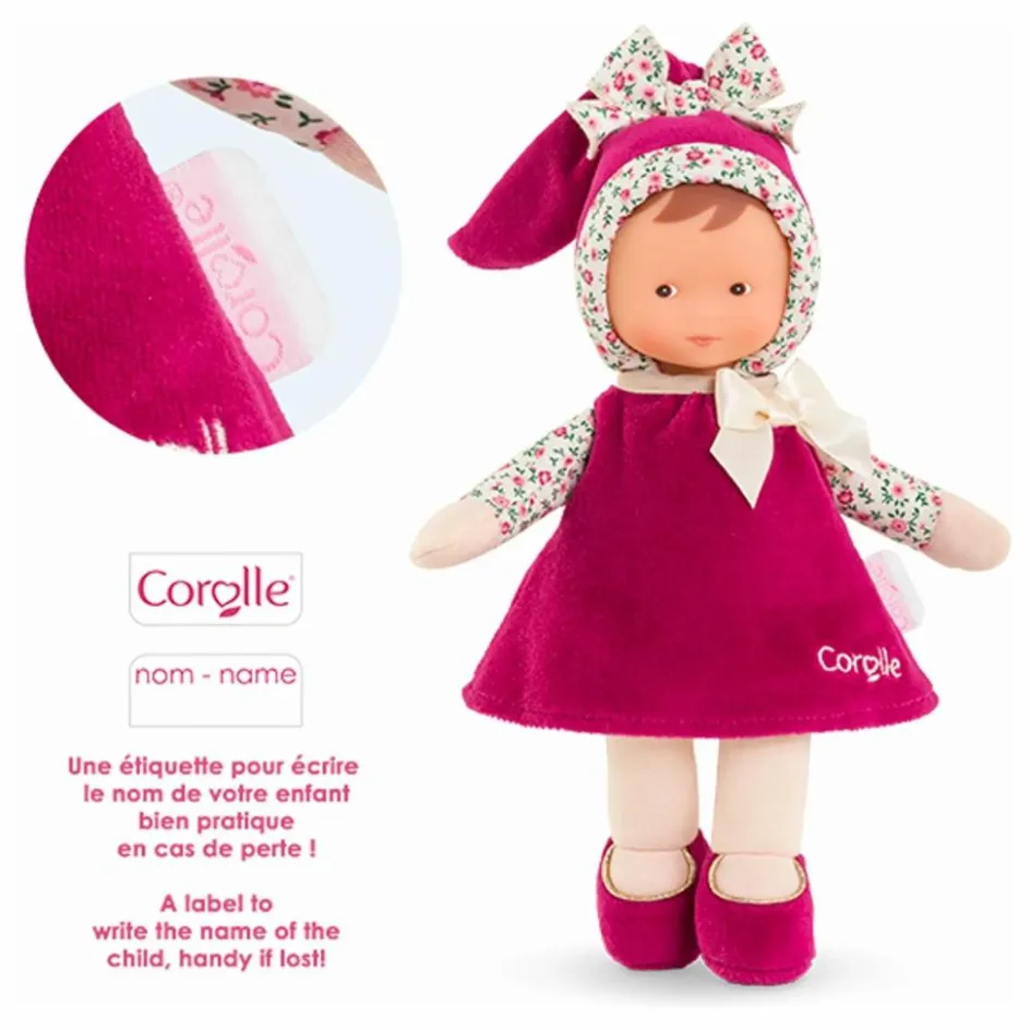 Outlet Corolle Mon doudou - Miss Rose Grenadine | Framboise