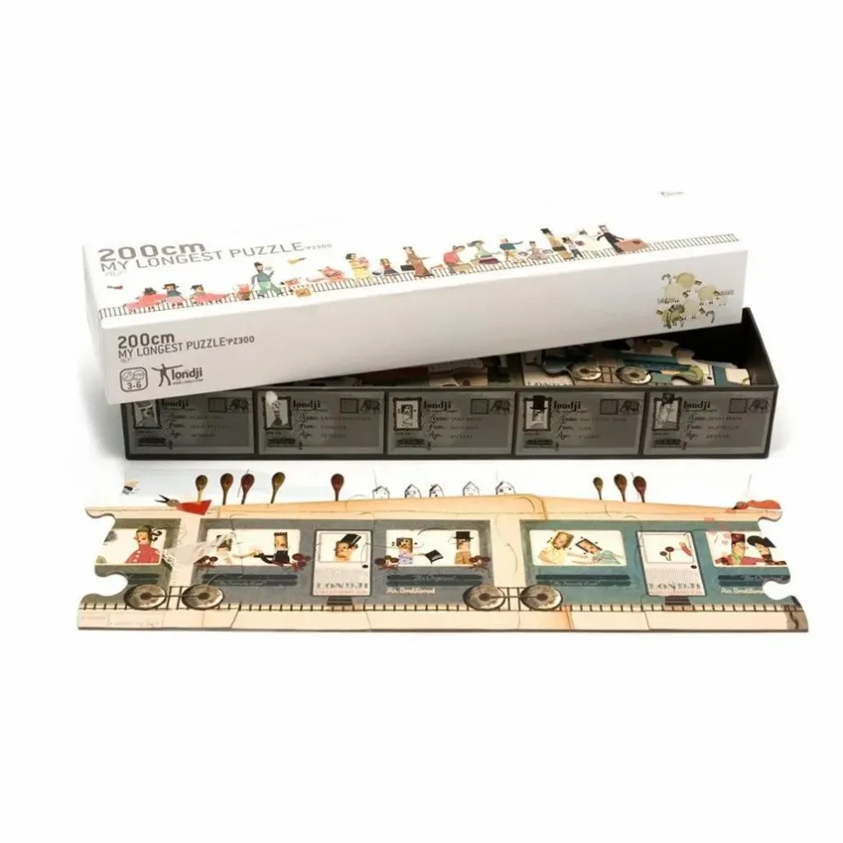 New Londji Mon plus long Puzzle Multicolore