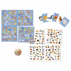 Janod Mon premier cherche et trouve - Animaux| Jeux De Société|Jeux Éducatifs