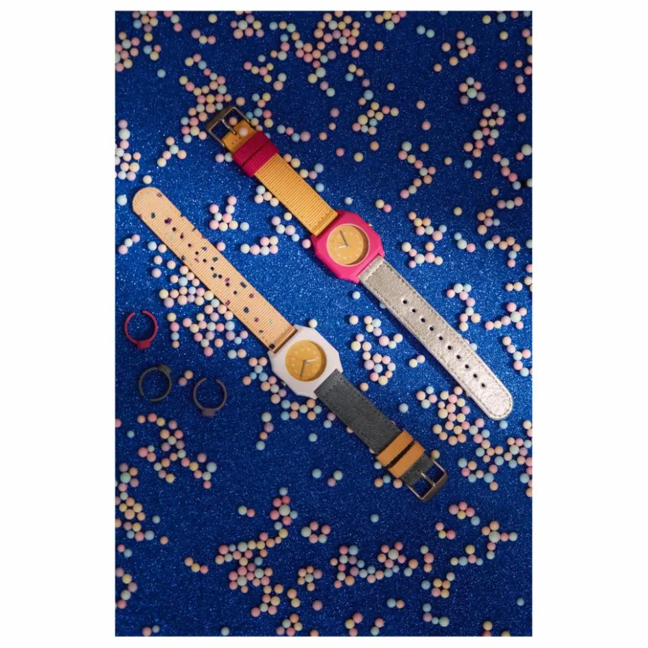 Mini Kyomo Montre Disco | Argenté