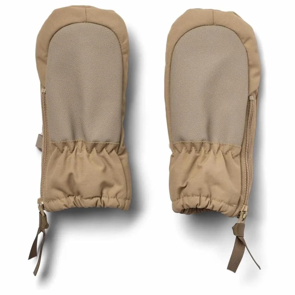 Best Wheat Moufles de Ski Monta Fibres Recyclées | Beige