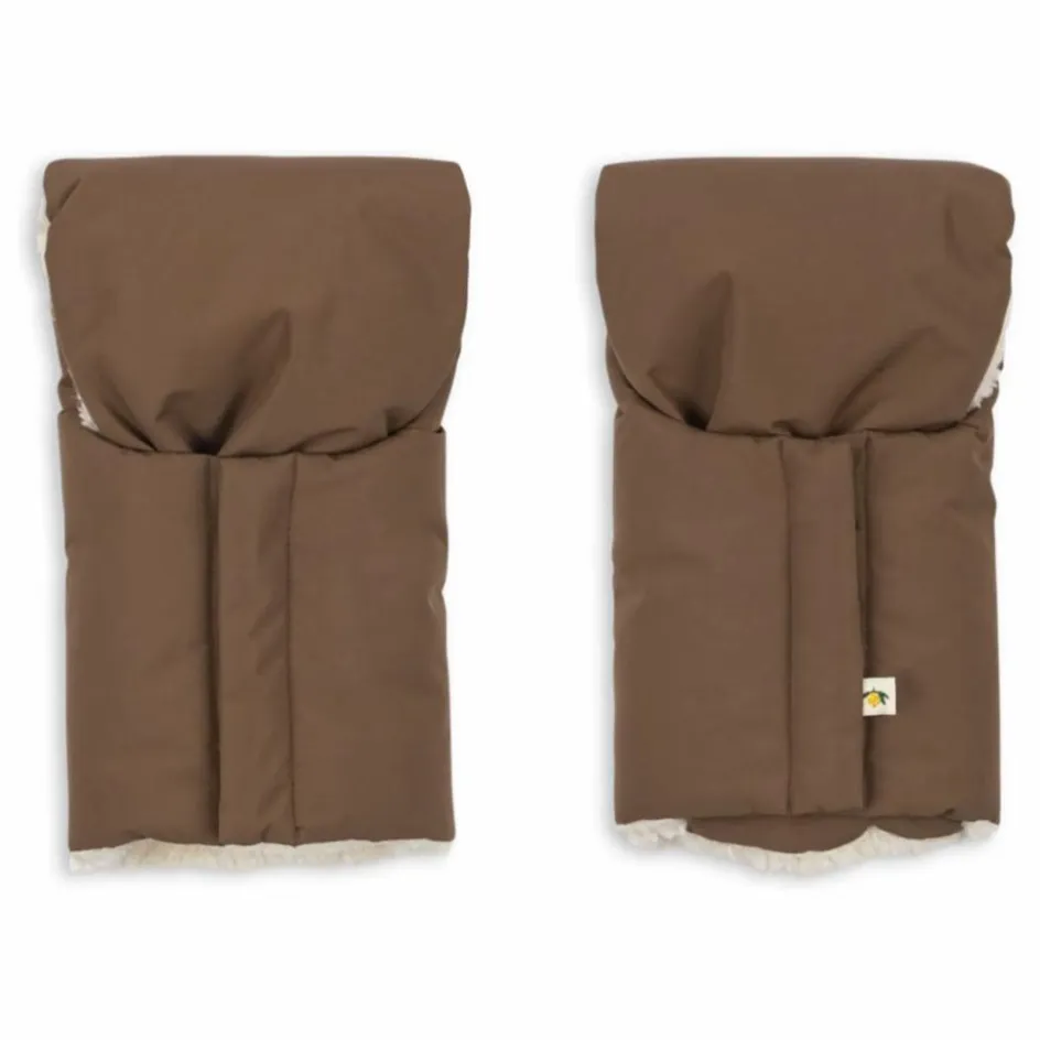 New Konges Sløjd Moufles pour poussette | Noisette