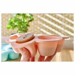 Béaba Premiers Repas|Puériculture*Moule multiportions en silicone - 6 x 90 ml |