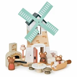 Clearance Tender Leaf Toys Moulin à vent Penny en bois Multicolore