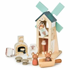 Clearance Tender Leaf Toys Moulin à vent Penny en bois Multicolore
