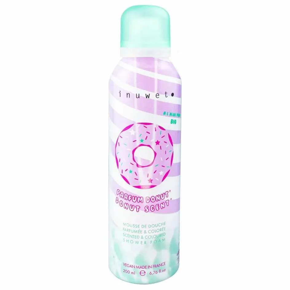 Online Inuwet Mousse de douche Donuts - 200ml Violet