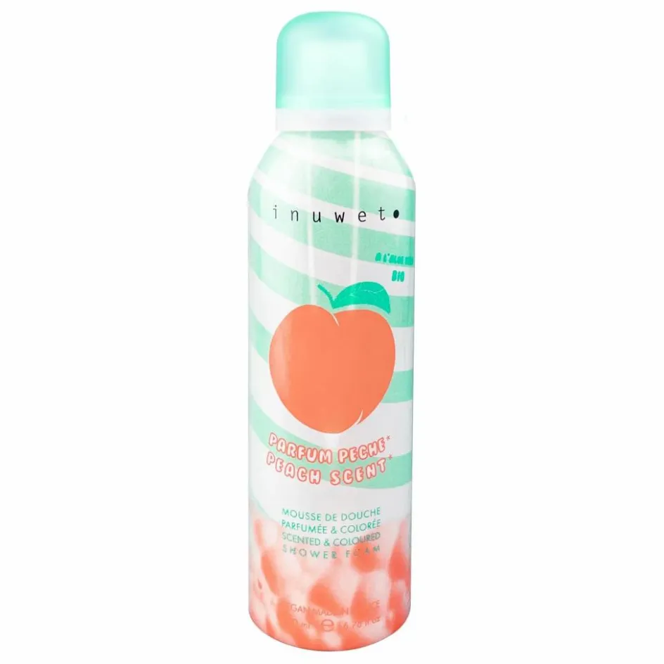Enfant/Femme Inuwet Soins Du Corps|Soins Du Corps*Mousse de douche Pêche - 200ml