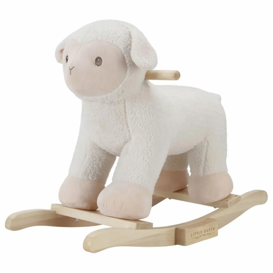 Little Dutch Mouton à bascule - Little Farm| Jouet À Bascule|Porteurs Et Trotteurs