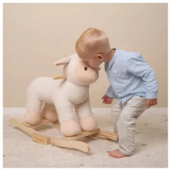 Little Dutch Mouton à bascule - Little Farm| Jouet À Bascule|Porteurs Et Trotteurs