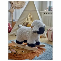 Bloomingville Mini Mouton à bascule Dolly || Jouet À Bascule|Porteurs Et Trotteurs