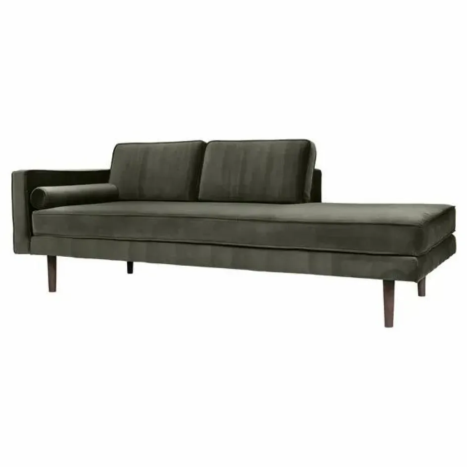 Hot Méridienne Wind en velours | Canapés, Fauteuils