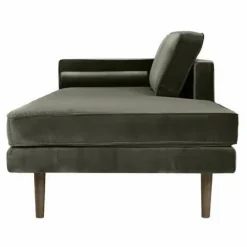 Hot Méridienne Wind en velours | Canapés, Fauteuils