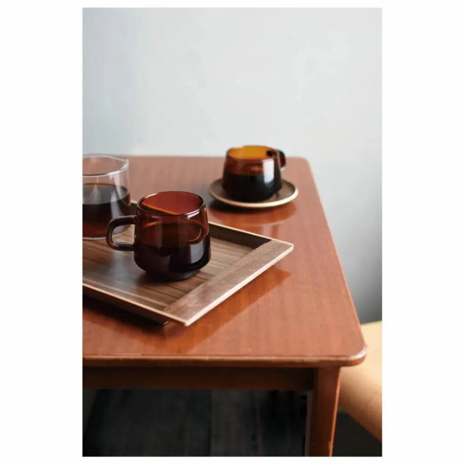 Kinto Art De La Table*Mug Sépia en verre |