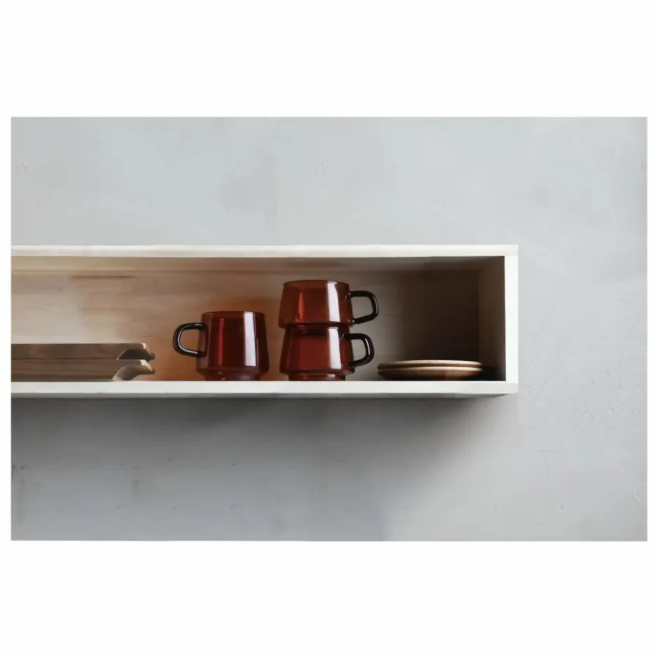 Kinto Art De La Table*Mug Sépia en verre |