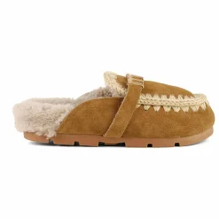 Mou Mules Winter Bio Suède ||Femme Sandales, Espadrilles
