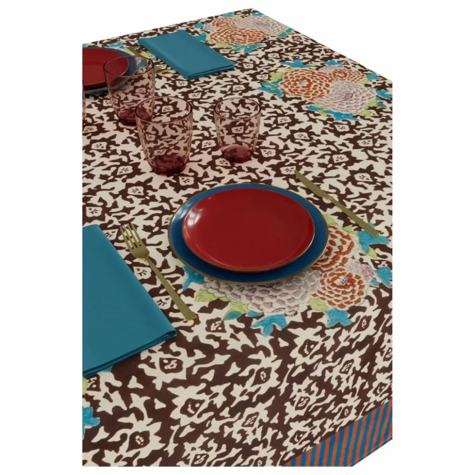 Lisa Corti Nappe Arabesque Corolla || Linge De Table|Art De La Table