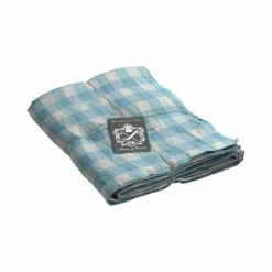 Maison de Vacances Linge De Table|Art De La Table*Nappe Bourdon en toile vintage vichy |