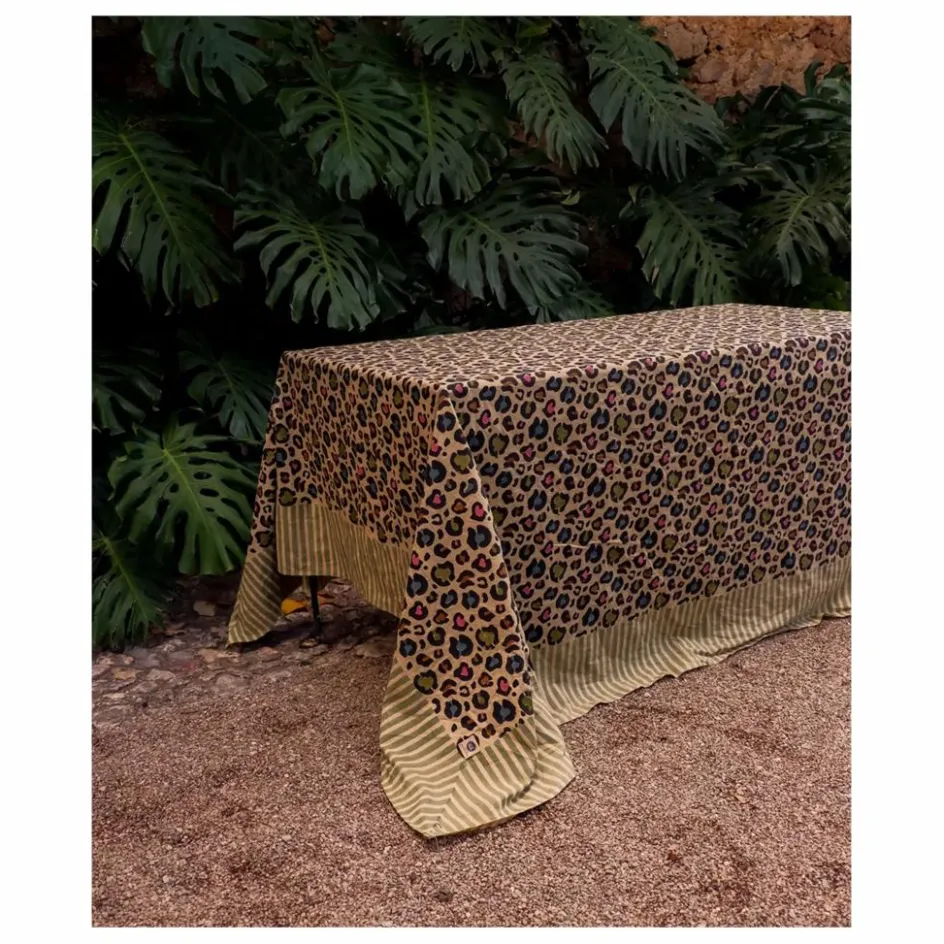 Doing Goods Linge De Table|Art De La Table*Nappe Disco Leopard |