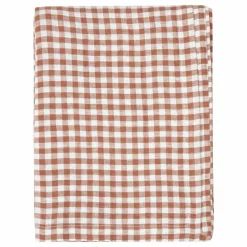 Gabrielle Paris Nappe en lin lavé vichy || Linge De Table|Art De La Table