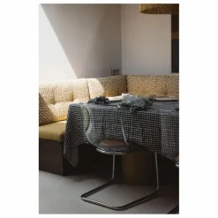 Gabrielle Paris Nappe en lin lavé vichy || Linge De Table|Art De La Table
