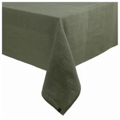 Haomy Nappe en lin Pise | Kaki