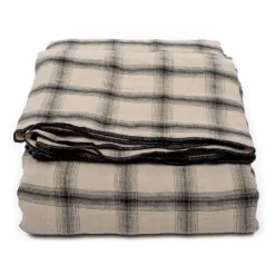 Sale Nappe Highlands à carreaux en lin lavé | Linge De Table|Art De La Table